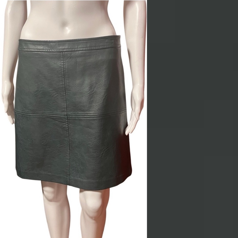 NWT The Limited Faux Leather Mini Skirt